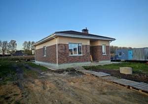 Дом 111м&sup2;, 1-этажный, участок 6 сот.  