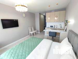 1-к квартира, посуточно, 28м2, 1/1 этаж