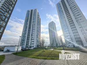 1-к квартира, посуточно, 36м2, 13/24 этаж