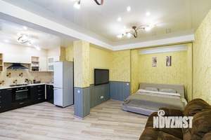 1-к квартира, посуточно, 40м2, 1/1 этаж