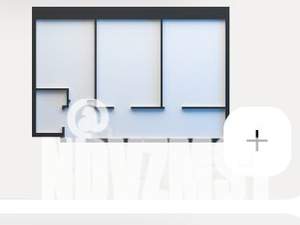 2-к квартира, на длительный срок, 60м2, 1/22 этаж