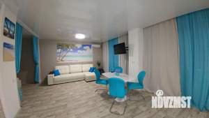 1-к квартира, посуточно, 57м2, 1/1 этаж