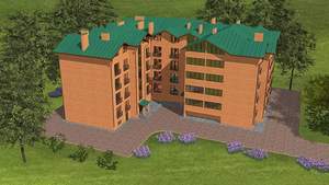 1-к квартира, на длительный срок, 36м2, 3/5 этаж