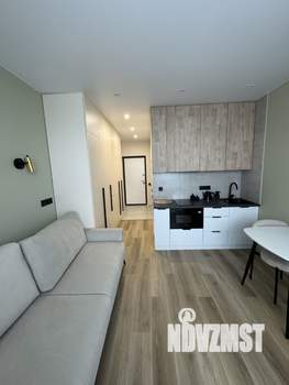 Студия квартира, на длительный срок, 25м2, 19/25 этаж