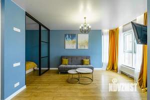 Студия квартира, посуточно, 48м2, 5/24 этаж