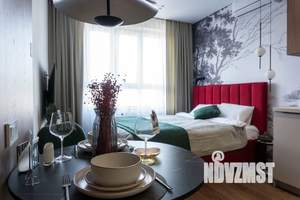 Студия квартира, посуточно, 22м2, 7/24 этаж