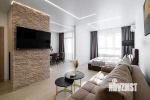 Студия квартира, посуточно, 40м2, 17/24 этаж