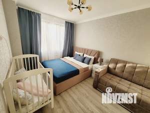 3-к квартира, посуточно, 75м2, 15/24 этаж