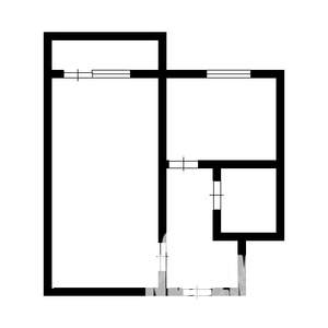 1-к квартира, на длительный срок, 34м2, 2/5 этаж