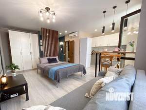 1-к квартира, посуточно, 34м2, 1/1 этаж