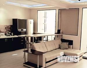 1-к квартира, посуточно, 47м2, 1/1 этаж