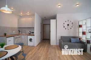 Студия квартира, посуточно, 40м2, 1/19 этаж