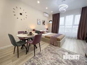 Студия квартира, посуточно, 35м2, 19/24 этаж