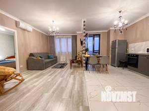 1-к квартира, посуточно, 55м2, 1/1 этаж