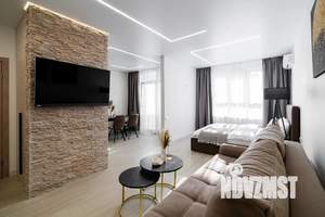 Студия квартира, посуточно, 40м2, 17/24 этаж