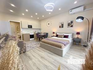 Студия квартира, посуточно, 35м2, 19/24 этаж