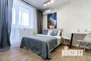 Студия квартира, посуточно, 27м2, 24/24 этаж