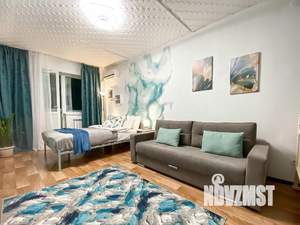 1-к квартира, посуточно, 44м2, 1/1 этаж