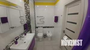 Студия квартира, посуточно, 45м2, 5/21 этаж