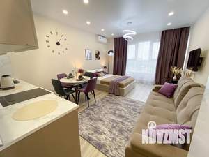 Студия квартира, посуточно, 35м2, 19/24 этаж