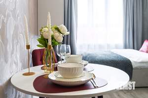 Студия квартира, посуточно, 27м2, 6/24 этаж