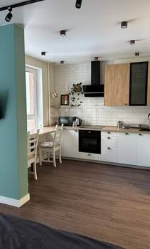 Студия квартира, на длительный срок, 39м2, 17/25 этаж