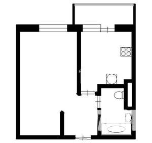 1-к квартира, на длительный срок, 37м2, 8/10 этаж