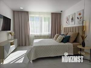 1-к квартира, посуточно, 41м2, 1/3 этаж