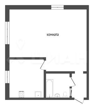 1-к квартира, на длительный срок, 32м2, 2/5 этаж