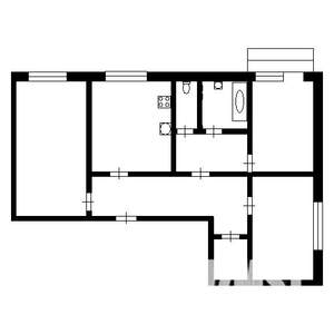 3-к квартира, на длительный срок, 74м2, 7/9 этаж