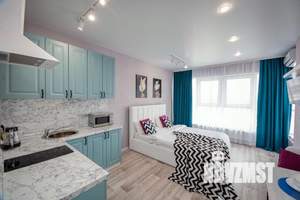 1-к квартира, посуточно, 27м2, 1/1 этаж