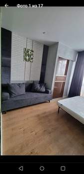 Студия квартира, на длительный срок, 22м2, 6/23 этаж
