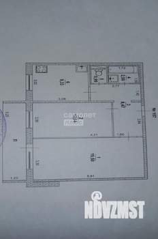 2-к квартира, вторичка, 53м2, 10/10 этаж