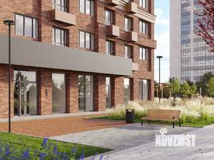 1-к квартира, строящийся дом, 35м2, 1/16 этаж