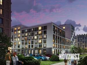 1-к квартира, строящийся дом, 34м2, 5/8 этаж