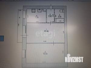 2-к квартира, вторичка, 53м2, 4/12 этаж