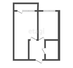 1-к квартира, вторичка, 36м2, 2/3 этаж