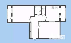 2-к квартира, вторичка, 63м2, 5/5 этаж