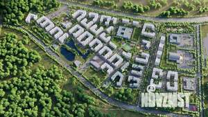 2-к квартира, строящийся дом, 77м2, 2/7 этаж