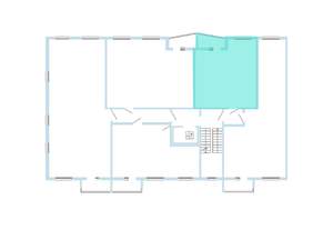 1-к квартира, вторичка, 44м2, 5/9 этаж