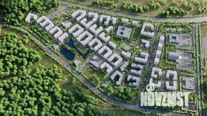 1-к квартира, строящийся дом, 38м2, 1/7 этаж