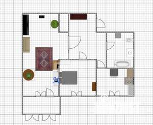 1-к квартира, вторичка, 43м2, 1/5 этаж