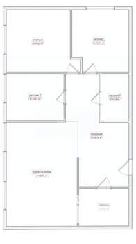 4-к квартира, вторичка, 100м2, 1/3 этаж