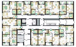 3-к квартира, вторичка, 51м2, 1/14 этаж