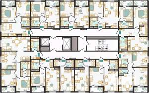 2-к квартира, вторичка, 45м2, 7/14 этаж