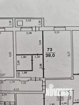 1-к квартира, вторичка, 38м2, 15/16 этаж