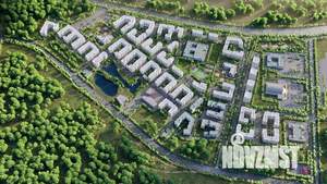 2-к квартира, строящийся дом, 62м2, 2/6 этаж