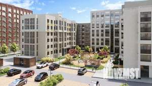 3-к квартира, строящийся дом, 74м2, 6/9 этаж