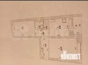 2-к квартира, вторичка, 48м2, 3/5 этаж