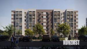 2-к квартира, строящийся дом, 74м2, 15/16 этаж